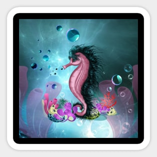 Cute little seahorse Sticker